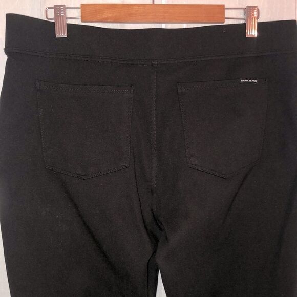 DKNY L Mid Rise Pull On Slim Ponte Dress Pants - Picture 8 of 13